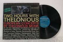 ジャズLP★ セロニアス・モンク THELONIOUS MONK QUARTET TWO HOURS WITH THELONIOUS US盤 2枚組 RS 9460/9461_画像1