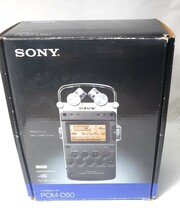 【美品】SONY ハイレゾ (96kHz/24bit) 録音対応 リニア PCM レコーダー PCM-D50 外観 新品級 PCM D50 ソニー ハイレゾ録音 付属品完備_画像1