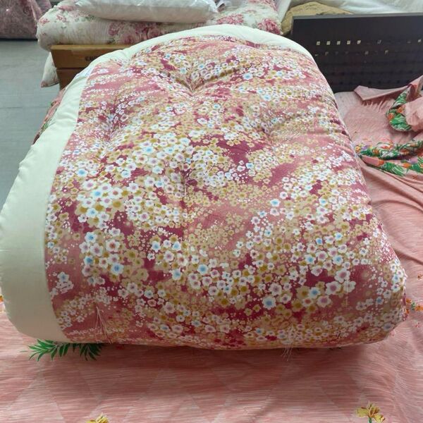 春秋用の掛布団 少し軽めの手作り綿布団