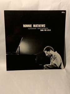 伊　RED オリジナル　Ronnie Mathews, Ray Drummond, Kenny Washington Song For Leslie、　VPA 162 ピアノトリオ