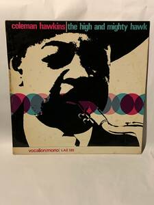 英　VOCALION 深溝　MONO、 Coleman Hawkins The High And Mighty Hawk LAE 585