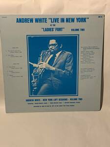 米　Andrew's Music オリジナル　Andrew White Live In New York Volume Two AM-32