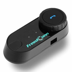 最新型改良Freedconn TCOM-VB バイク用インカム Bluetooth5.0 技適認証取得 日本語取扱PDFファイル説明書 (LCD搭載無し 1台セット)