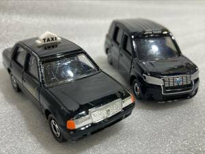 トミカ　No.27 ジャパンタクシー　TOMICA　ミニカー　タクシー　TAXI　TOYOTA クラウン コンフォート タクシー 2007 No.51 ２点セット