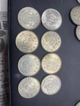 鳳凰100円銀貨 稲 東京オリンピック 稲穂 コイン 硬貨 古銭 貨幣 近代銭 まとめて 大量 セット 日本 105枚 _画像7