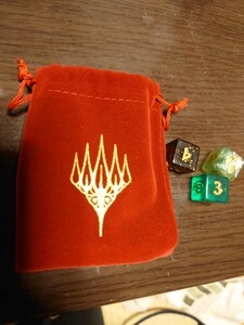 送料込み　MTG　指輪物語　マジック　セレブレーションイベント　ダイスと袋のセット