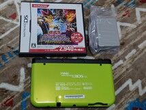 Newニンテンドー3DS LL 本体 充電器 タッチペン MicroSD 遊戯王_画像2