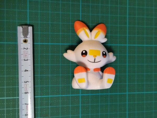 ポケモン ヒバニー ソフビ フィギュア 人形 ポケットモンスター Pokemon Hibanny Finger puppet Scorbunny Figure