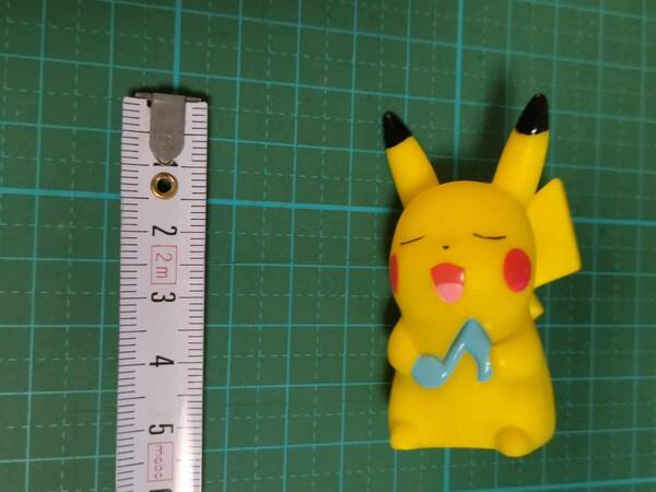 ポケモン キッズ ピカチュウ 音符 指人形 ソフビ フィギュア ポケットモンスター Music note Pokemon kids Pikachu Finger puppet Figure