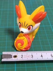 ポケモン キッズ フォッコ ほのおのうず 指人形 ソフビ フィギュア ポケットモンスター Pokemon kids Fokko Finger puppet Fennekin Figure