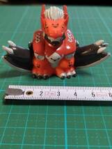 デジモン メガログラウモン 指人形 ソフビ フィギュア デジタルモンスター DIGITALMONSTER Digimon MEGALOGROWMON Finger puppet Figure_画像1