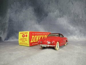 Kk 当時物 DINKY TOYS ディンキー 187 Volkswagen Karmann Ghia Coupe フォルクスワーゲン・カルマンギア 　ミニカー