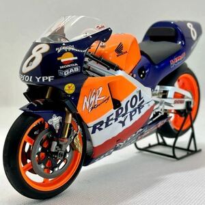 タミヤ 1/12 ホンダ NSR500 ’99　 '00 #8岡田忠之カラー　完成品