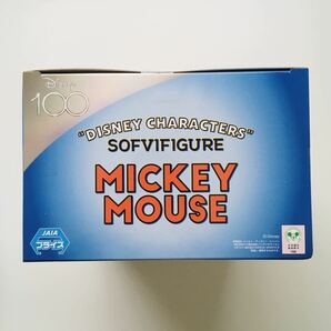 【新品未開封】11 ディズニー ソフビフィギュア ミッキーマウス 100周年 ver. フィギュア Disney Mickey Mouse 100th anniversary Figureの画像2