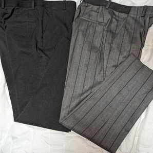 【2着セット】美品 中古 UNIQLO レディース スラックス パンツ