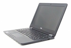 【ジャンク品/部品取り用 】ノートPC DELL Latitude E7270 第6世代 Core i5 メモリなし/SSDなし カメラ不良 ＠J169