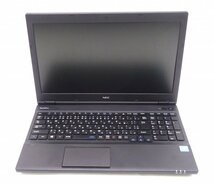 【ジャンク品/部品取り用 】ノートPC NEC VersaPro VK16EX-T Celeron 3855U メモリなし/HDDなし 液晶表示不良 ＠J041_画像3