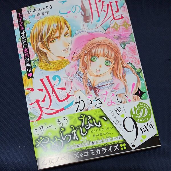 この腕から逃がさない! 王子さまは強気に蜜月計画中 1 (乙女ドルチェ・コミックス ス1-05) 杉本ふぁりな/著 斉河燈/原作