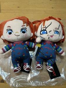 USJ限定 チャッキーぬいぐるみ２種セット　チャイルドプレイ CHUCKY 