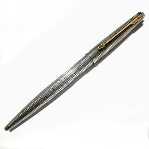 【稀少】■パーカー 75 スターリングシルバー シズレ ボールペン 初期モデル 未使用デッド品■PARKER 75 Sterling Silver Ballpoint Pen