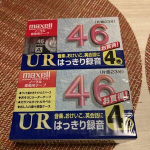 カセットテープ 46分 4巻 UR-46L 4P