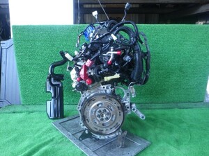 021157 89 LA300S ミライース KF-VE エンジン ECU付 エキマニ欠 テストOK