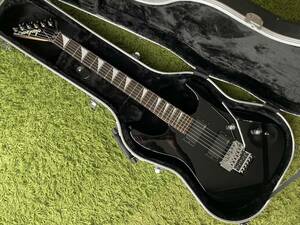 Jackson Dinky 2H ★中古美品★ EMG 81/85 ★ 2009〜2011年製 ★Made in JAPAN★ 送料無料 ハードケース付き デカロゴ リバースヘッド