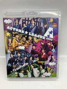 U-637　中古品◇Blu-ray ACTORS LEAGUE 2023 in Games セル品 SSZXA-0007