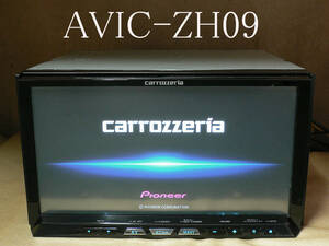 ★★★carrozzeria 最終2022年更新/地デジ/SD/DVD/CD AVIC-ZH09 一部難有 即決送料無料！★