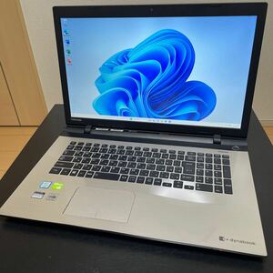 ★大画面★17.3型【東芝 AZ67/TG】★爆速6世代 i7-6500U ｜メモリ16GB 新品SSD1TB+HDD1TB計2TB！！Win11◆Office2021 バッテリー新品換装⑰