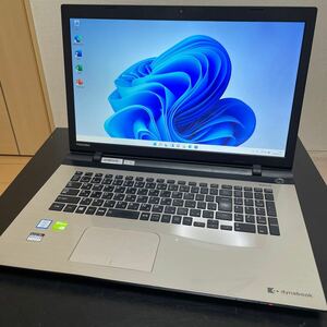 ★大画面★17.3型【東芝 AZ67/TG】★爆速6世代 i7-6500U ｜メモリ16GB 新品SSD1TB+HDD1TB計2TB！！Win11◆Office2021 バッテリー新品換装⑦