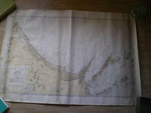 海図「色丹島～宗谷岬」昭和５年印刷発行