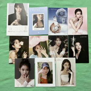 7）IU アイユー イ・ジウン ★ J.ESTINA カタログ パンフ １０冊＆１枚 韓国 非売品