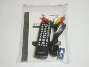 E170B2Y6【中古】 ■ GREENHOUSE / GH-DVP1F / DVDプレーヤー　リモコン ■ グリーンハウス / 説明書付き