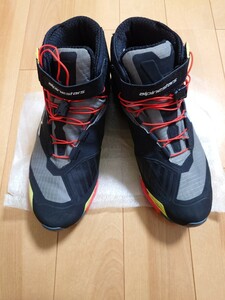 alpinestars アルパインスターズ CR-X DRYSTAR(R) RIDING SHOE ライティングシューズ サイズ9.5 日本サイズ 27cm 使用回数7回程度