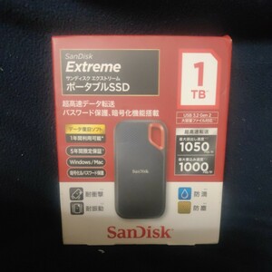 SDSSDE61-1T00-J25 [サンディスク エクストリーム ポータブル SSD V2 1TB]