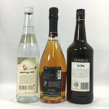 シェリー La Ina フィノ 1000ml リキュール OUZO ウゾ12 700ml スパークリングワイン TO BE G ロゼ 750ml ３本セット 食前酒 未開栓 古酒_画像7