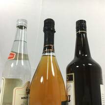 シェリー La Ina フィノ 1000ml リキュール OUZO ウゾ12 700ml スパークリングワイン TO BE G ロゼ 750ml ３本セット 食前酒 未開栓 古酒_画像4