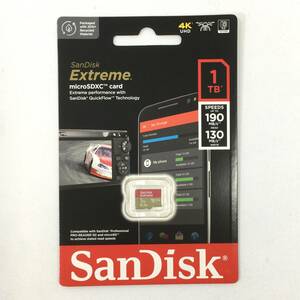 【未開封】SanDisk Extreme microSDXC UHS-Iカード 1TB SDSQXAV-1T00-GN6MN サンディスク 海外パッケージ品