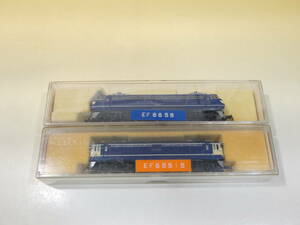 【ジャンク扱い】Nゲージ　KATO　まとめて⑦電気機関車　EF65　EF66　2点セット　１円スタート【鉄道模型】J2　Ｓ363