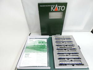 【鉄道模型】Nゲージ　KATO　10-270　12系　SLばんえつ物語　新塗装7両セット　【中古】J4　S553