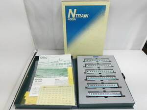 【ジャンク扱い】Nゲージ　KATO　153系　新快速　低運転台　クハ　モハ　6両セット　1円スタート【鉄道模型】J5　S604