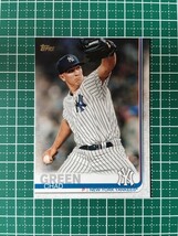 即決のみ！★TOPPS MLB 2019 SERIES 1 BASEBALL #25 CHAD GREEN【NEW YORK YANKEES】ベースカード 19★同梱発送可能！_画像1