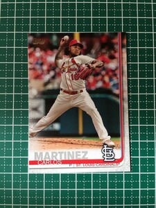 即決のみ！★TOPPS MLB 2019 SERIES 1 BASEBALL #58 CARLOS MARTINEZ【ST. LOUIS CARDINALS】ベースカード 19★同梱発送可能！