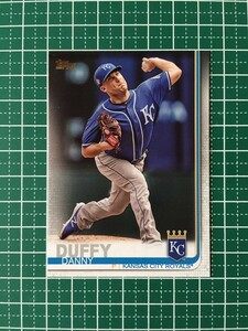 即決のみ！★TOPPS MLB 2019 SERIES 1 BASEBALL #87 DANNY DUFFY【KANSAS CITY ROYALS】ベースカード 19★同梱発送可能！