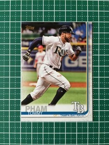 即決のみ！★TOPPS MLB 2019 SERIES 1 BASEBALL #175 TOMMY PHAM【TAMPA BAY RAYS】ベースカード 19★同梱発送可能！