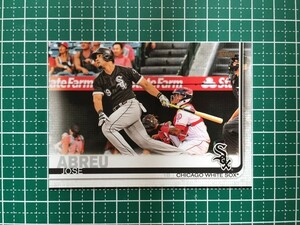 即決のみ！★TOPPS MLB 2019 SERIES 1 BASEBALL #46 JOSE ABREU【CHICAGO WHITE SOX】ベースカード 19★同梱発送可能！