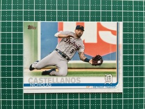 即決のみ！★TOPPS MLB 2019 SERIES 1 BASEBALL #209 NICHOLAS CASTELLANOS【DETROIT TIGERS】ベースカード 19★同梱発送可能！