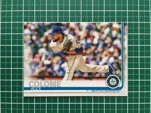 即決のみ！★TOPPS MLB 2019 SERIES 1 BASEBALL #220 ALEX COLOME【SEATTLE MARINERS】ベースカード 19★同梱発送可能！