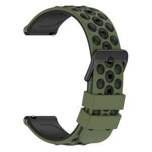 Diloy наручные часы ремень смарт-часы силикон выдерживающий пот . европейский soft Touch bai цвет Army зеленый 22mm